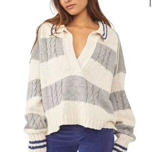 NWT Free People Pembrook sweater sz small